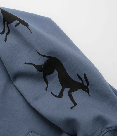 by Parra Non Grand Cafe Hoodie in Blue