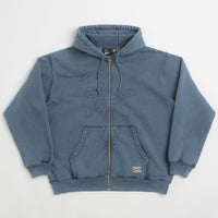 by Parra Not Fade Away Zip Hoodie - Washed Dark Grey thumbnail