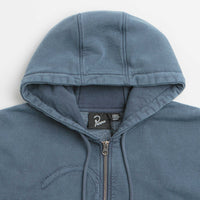 by Parra Not Fade Away Zip Hoodie - Washed Dark Grey thumbnail