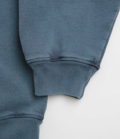 by Parra Not Fade Away Zip Hoodie - Washed Dark Grey