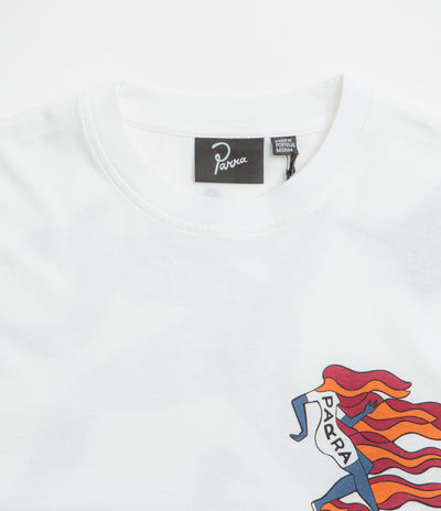by Parra Not Finished Long Sleeve T-Shirt - White