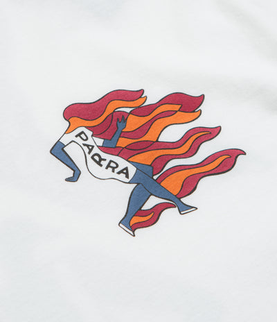 by Parra Not Finished Long Sleeve T-Shirt - White