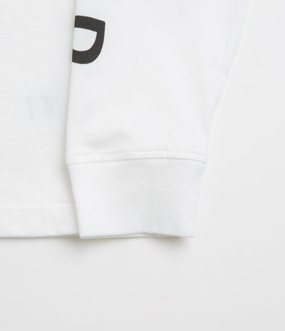 by Parra Not Finished Long Sleeve T-Shirt - White