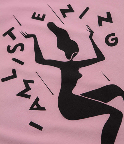 by Parra Not Listening T-Shirt - Pink