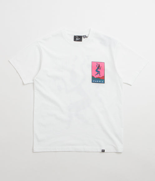 by Parra Not Listening T-Shirt - White