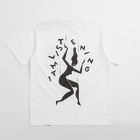 by Parra Not Listening T-Shirt - White thumbnail