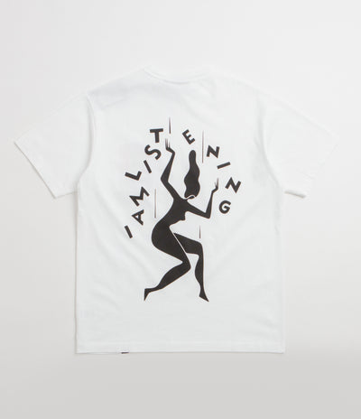 by Parra Not Listening T-Shirt - White