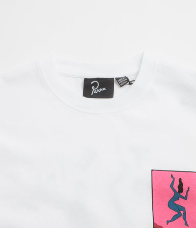 by Parra Not Listening T-Shirt - White