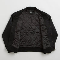 by Parra Not Movie Quality Varsity Jacket - Black thumbnail