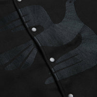 by Parra Not Movie Quality Varsity Jacket - Black thumbnail