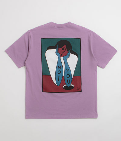 by Parra Not You T-Shirt in Purple