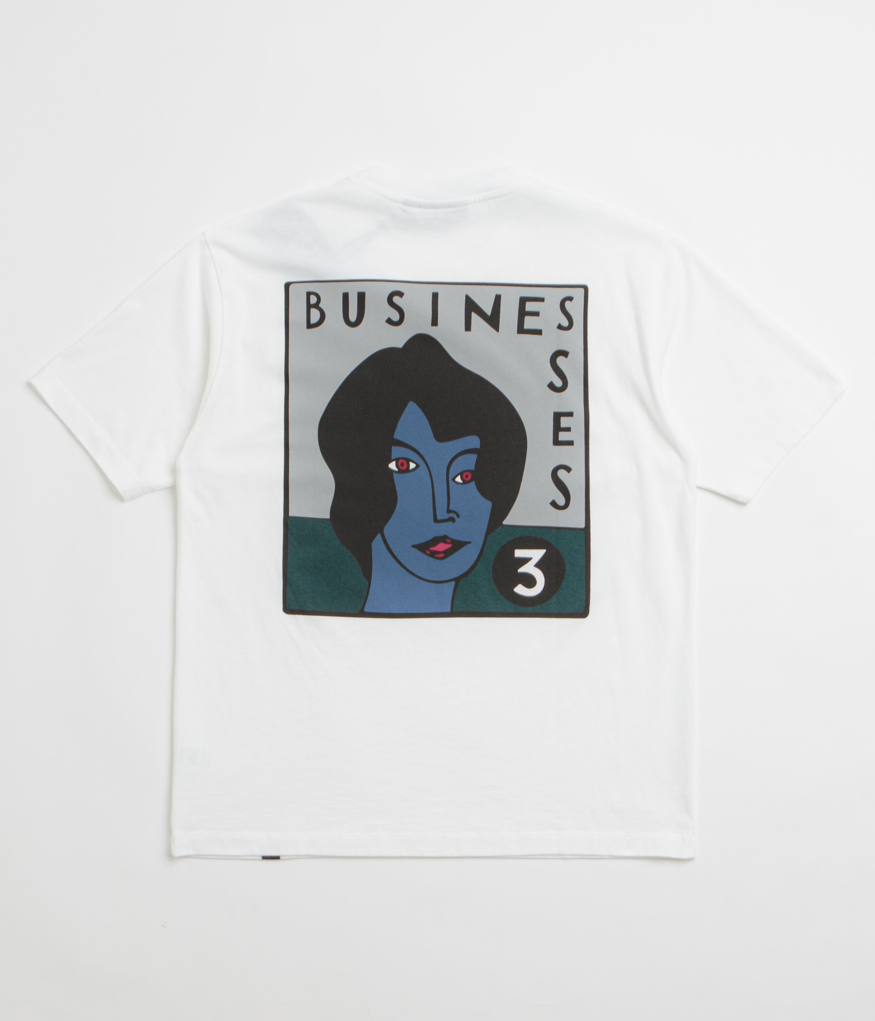 by Parra Nothing Please T-Shirt in White