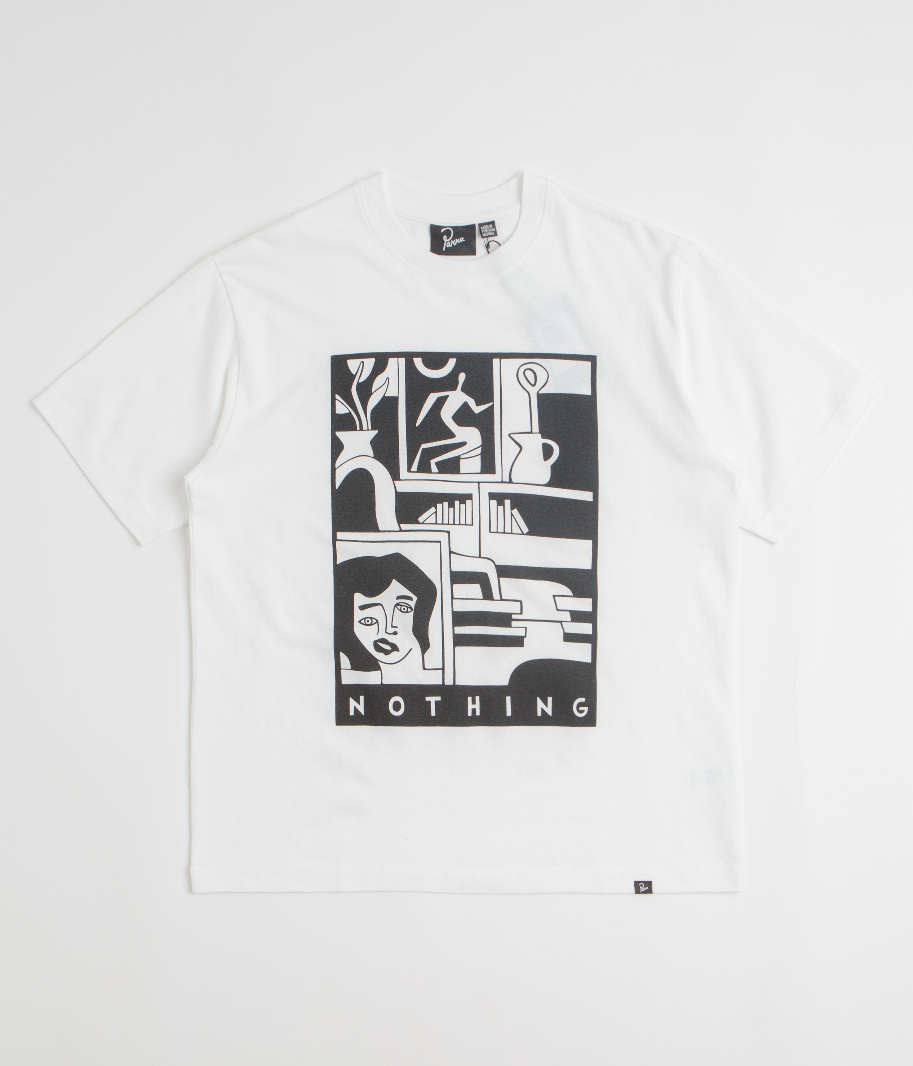 by Parra Our House T-Shirt in White