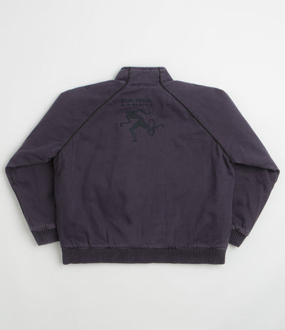 by Parra Owl Meets Rat Racing Jacket in Blue