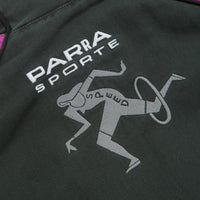 by Parra Owl Meets Rat Racing Jacket in Purple Pink thumbnail