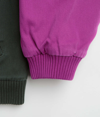 by Parra Owl Meets Rat Racing Jacket in Purple Pink