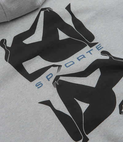 by Parra Parra Sporte Hoodie in Heather Grey