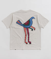 by Parra Pigeon Legs T-Shirt in Light Grey