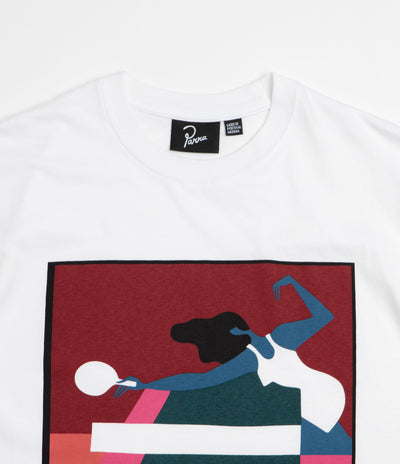 by Parra Ping Ponged T-Shirt - White