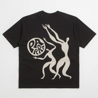 by Parra Play Ball T-Shirt in Black thumbnail