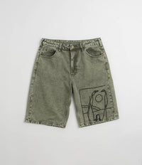 by Parra Protect The Sun Shorts in Green