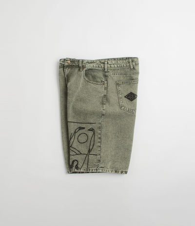 by Parra Protect The Sun Shorts in Green