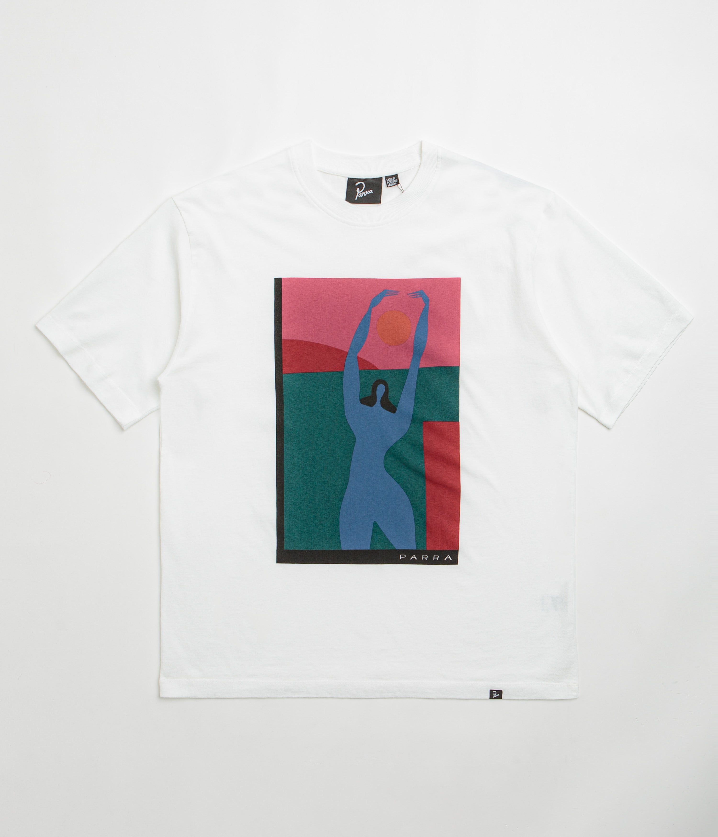 by Parra Protect The Sun T-Shirt in White