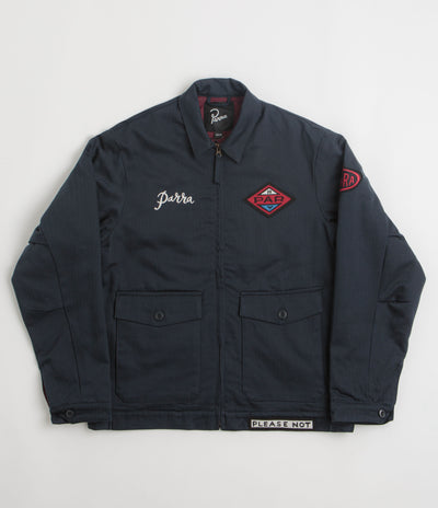 by Parra Pumping Gas Jacket - Navy Blue