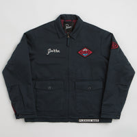by Parra Pumping Gas Jacket in Navy Blue thumbnail