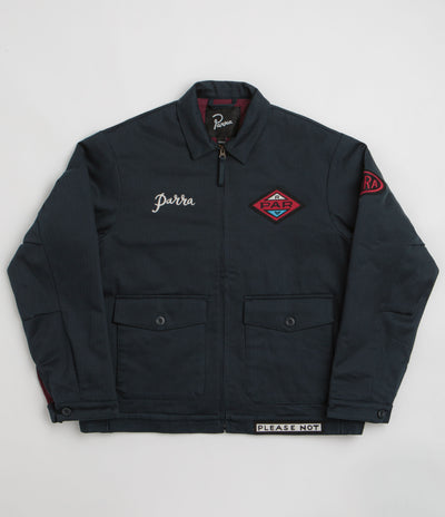 by Parra Pumping Gas Jacket in Navy Blue