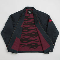 by Parra Pumping Gas Jacket in Navy Blue thumbnail