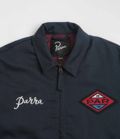 by Parra Pumping Gas Jacket - Navy Blue