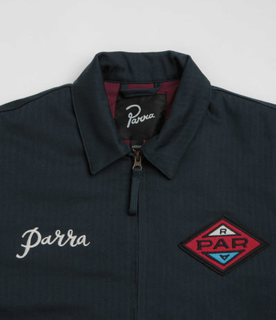 by Parra Pumping Gas Jacket in Navy Blue