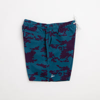 by Parra Purple Camo Man Swim Shorts in Blue thumbnail