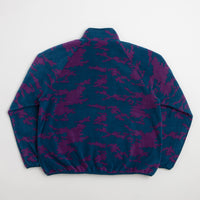 by Parra Purple Darwin Camo Fleece - Blue thumbnail