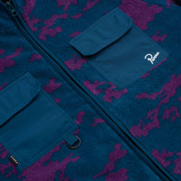 by Parra Purple Darwin Camo Fleece - Blue thumbnail