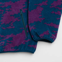 by Parra Purple Darwin Camo Fleece - Blue thumbnail