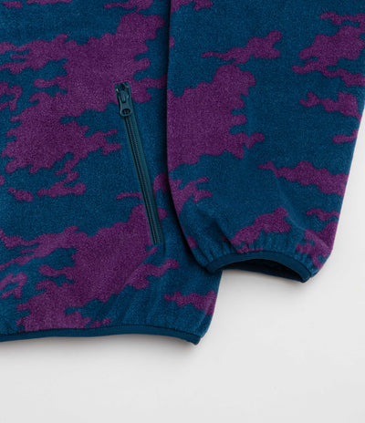 by Parra Purple Darwin Camo Fleece - Blue