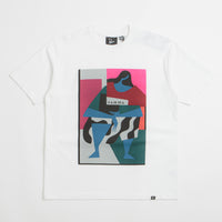 by Parra Reading The Square T-Shirt - White thumbnail
