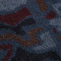 by Parra Repeat FTP Booster Knitted Sweatshirt - Blue thumbnail