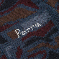 by Parra Repeat FTP Booster Knitted Sweatshirt - Blue thumbnail