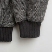 by Parra Rounded Par Varsity Jacket - Dark Grey thumbnail