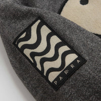 by Parra Rounded Par Varsity Jacket - Dark Grey thumbnail