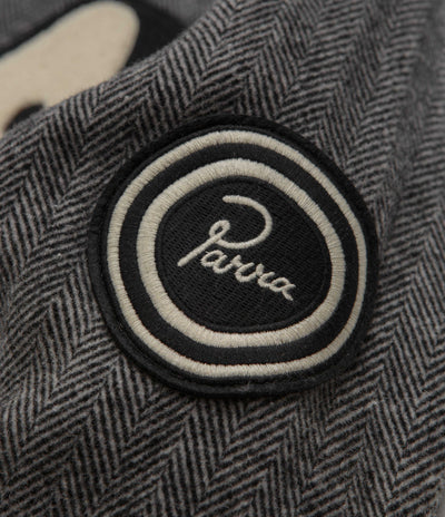 by Parra Rounded Par Varsity Jacket - Dark Grey