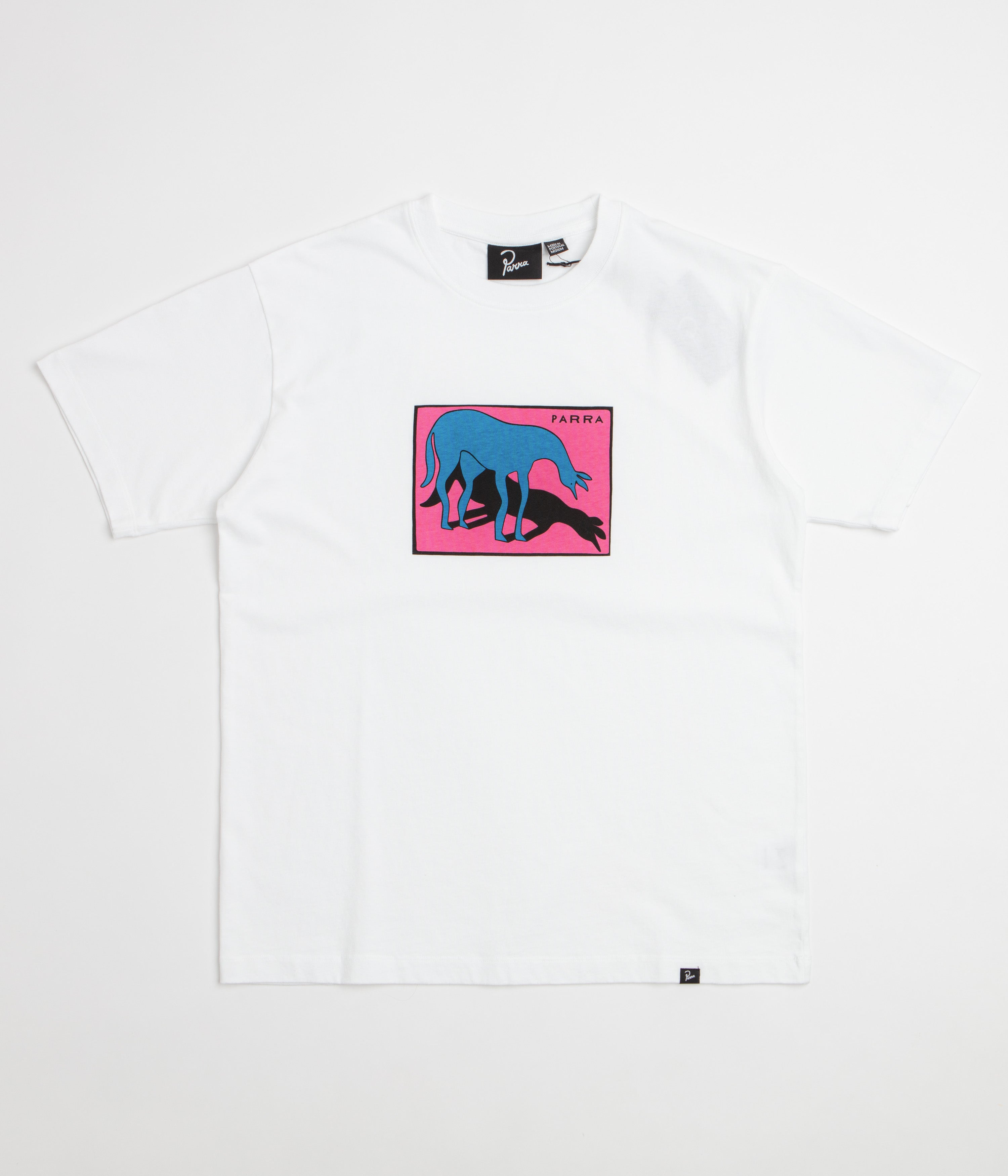 by Parra Sad Horse T-Shirt - White