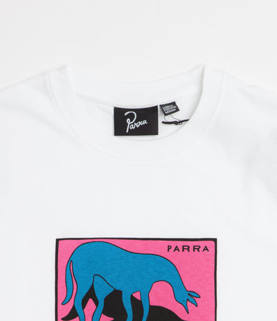 by Parra Sad Horse T-Shirt - White