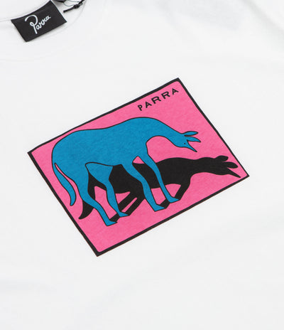 by Parra Sad Horse T-Shirt - White