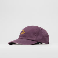 by Parra Script Logo Cap in Dark Violet thumbnail