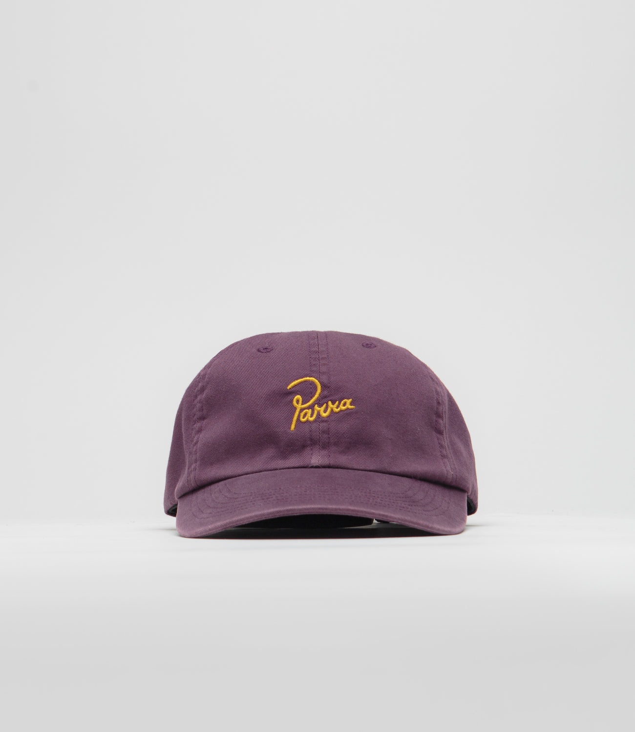 by Parra Script Logo Cap - Dark Violet | Flatspot