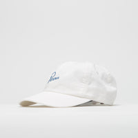 by Parra Script Logo Cap in White thumbnail